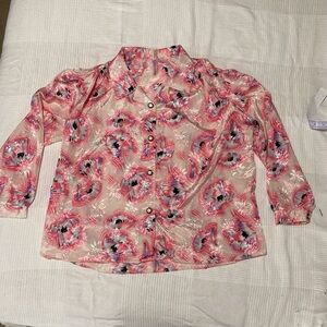 Vintage Fun and Funky Handmade Shirt |‎ Golden Girls Coded